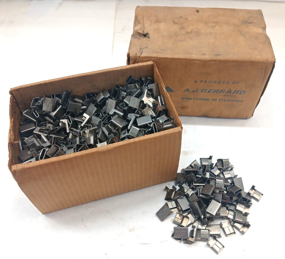 AJ GERRARD 202-IM STEELBINDER SEALS SIZE 1/2" LOT OF 1000