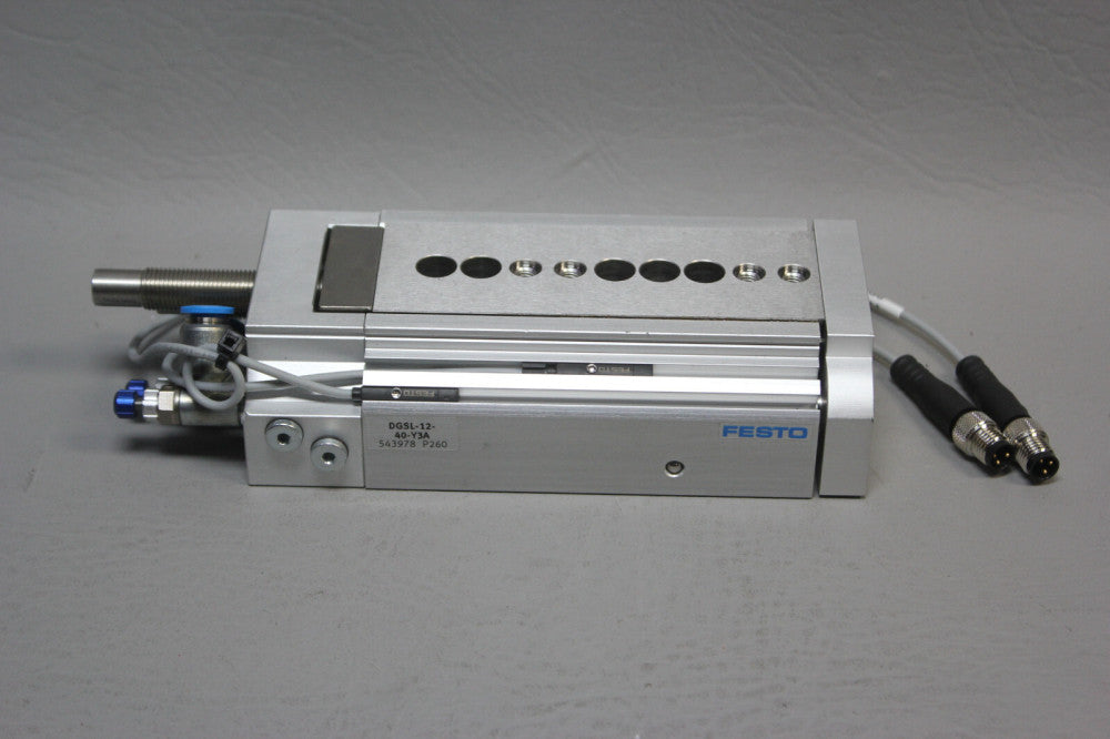 FESTO GUIDED CYLINDER PNEUMATIC MINI SLIDE DGSL-12-40-Y3A (18)