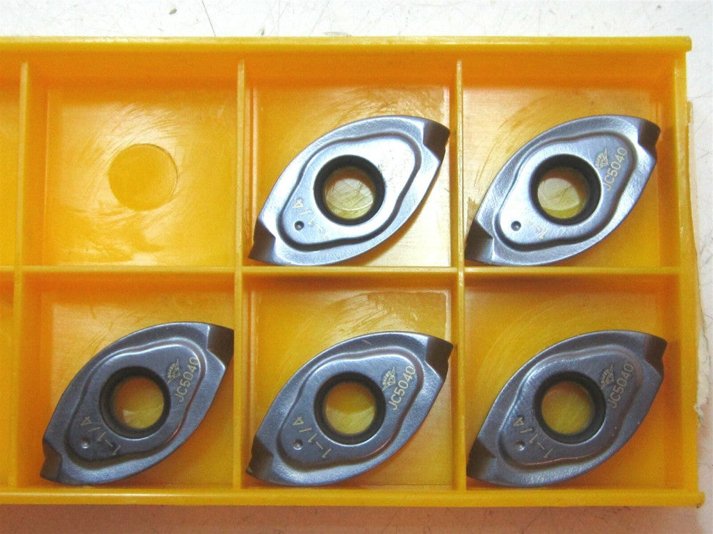 DIJET SWB2125 JC5040 Carbide Milling Insert TiAIN .217 Thick 5/8 Radius 5 Pack