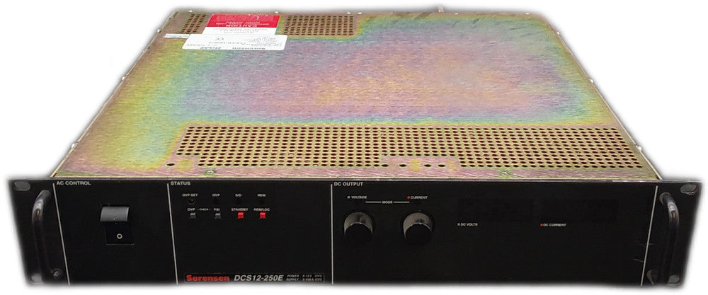 Sorensen DCS12-250E 12V 250A Adjustable DC Power Supply