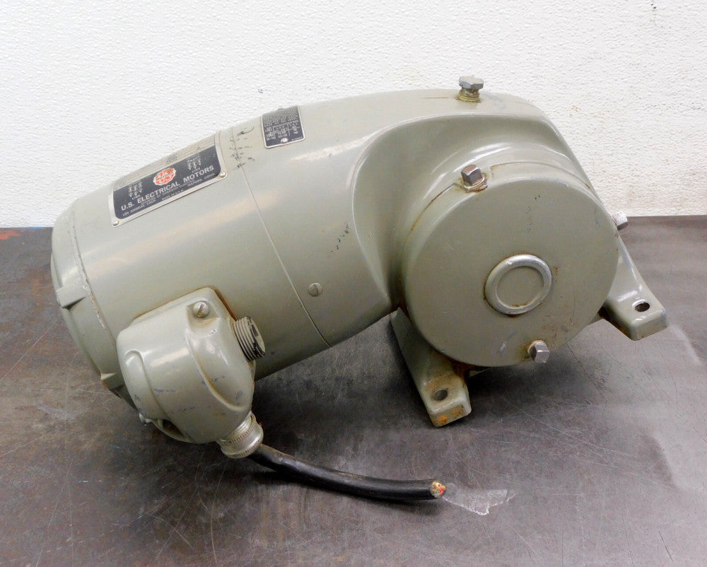 US Motors JFN-GW Syncrogear Motor 1/4HP 3PH 230/460V 21:0 1750RPM