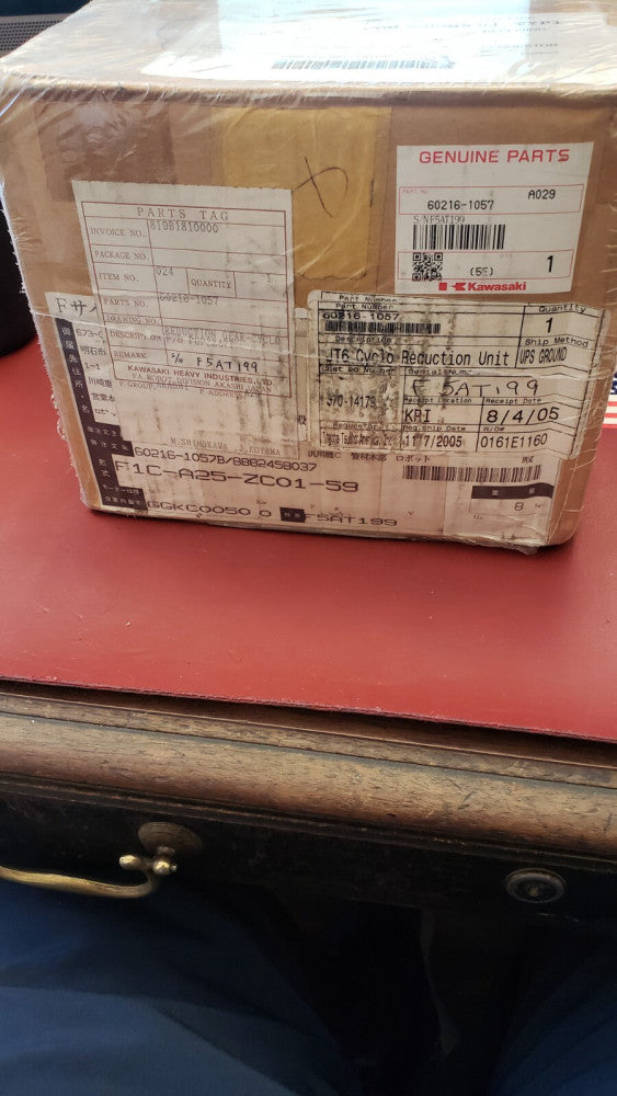 NEW Kawasaki 60216-1057 F12-A25-ZC01-59 JT6 Cyclo Reduction Unit ( G2-5D)