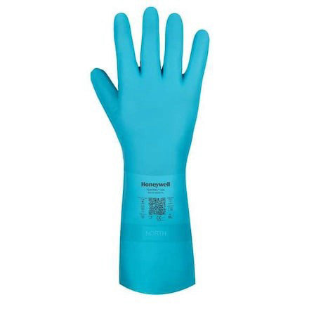Honeywell 32-3015E/10Xl Flextril Chemical Resistant Gloves, Nitrile, 13 In L,