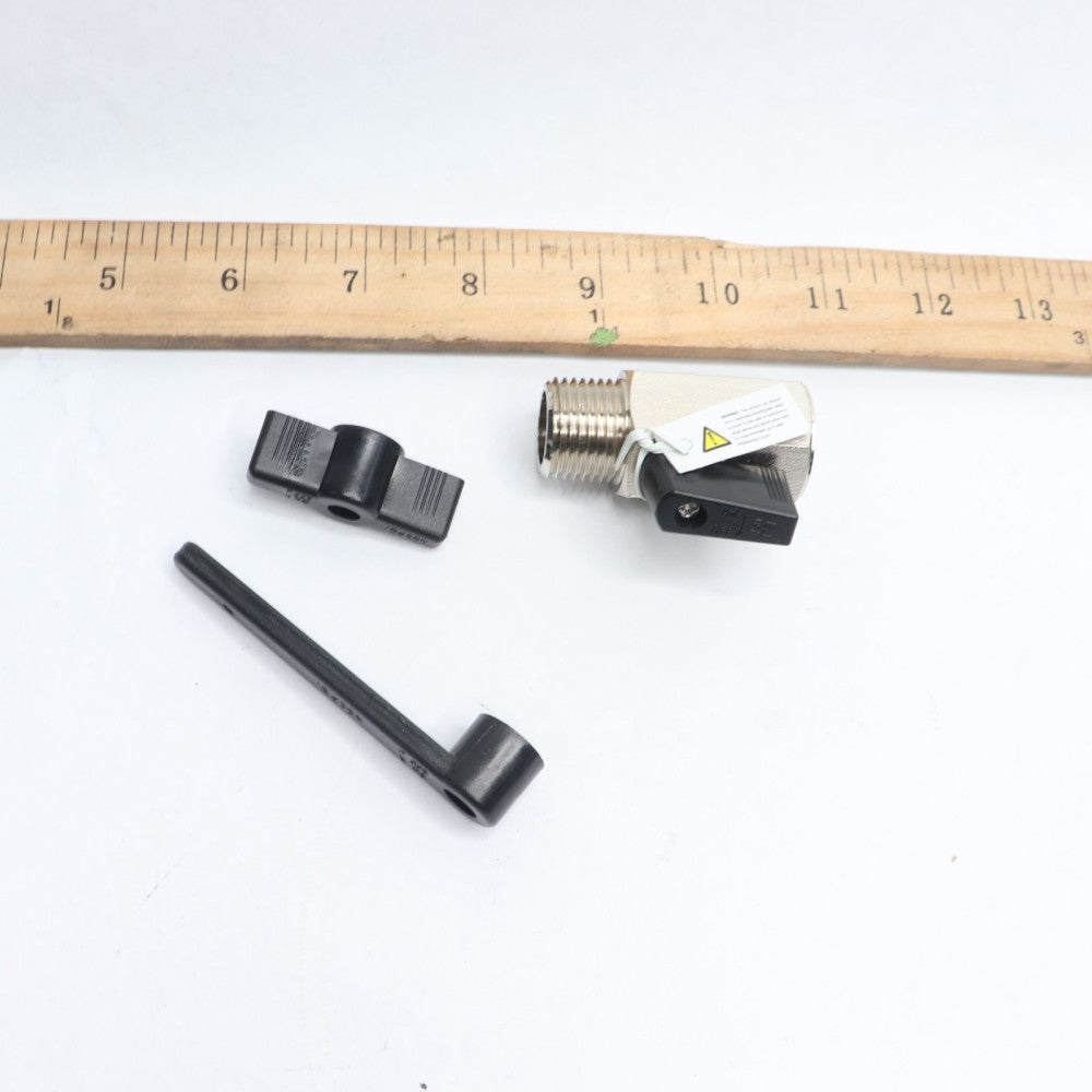 MSC Miniature Manual Ball Valve Standard Port 1/2" Pipe 89495238
