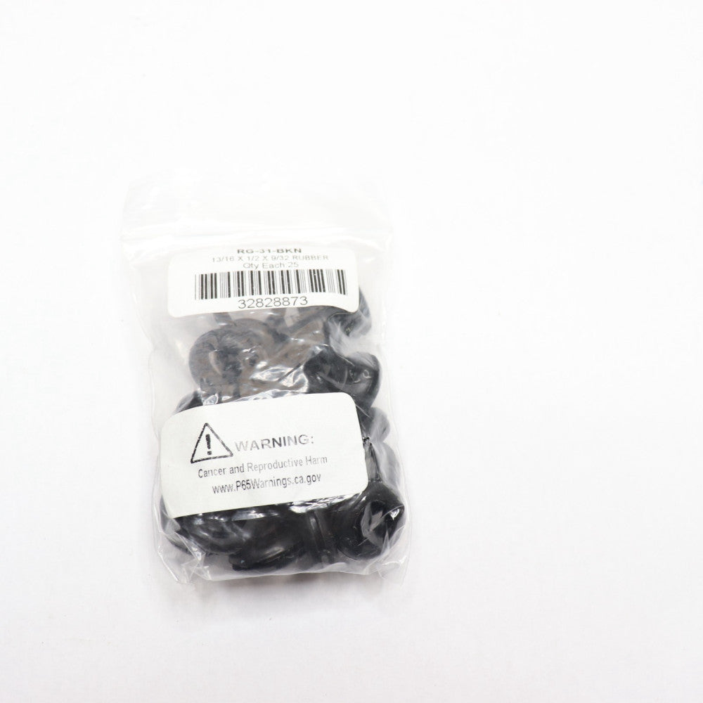 (25-Pk) MSC Flexible Grommet 13/16" OD x 9/32" Thick 32828873