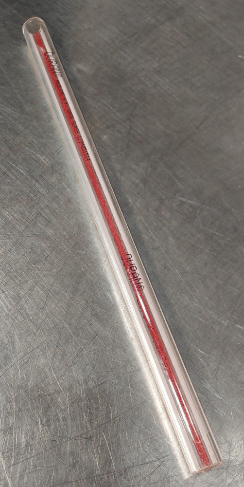 DURAN 5/8" x 11 1/2" Redline H.P. Tubular Gage Glass. 1204051514