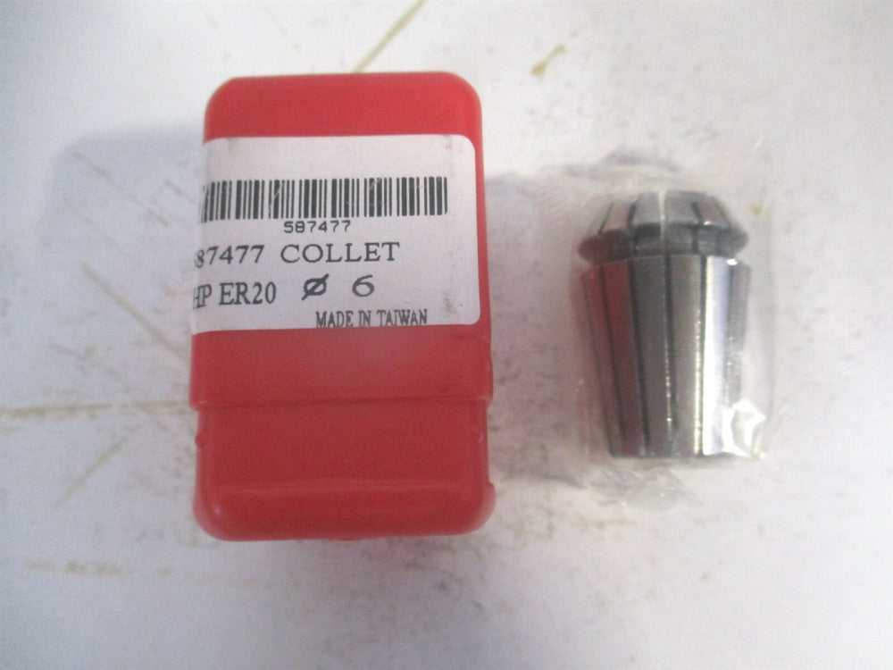 (587477) 5 to 6mm 0.01mm TIR ER20 Collet