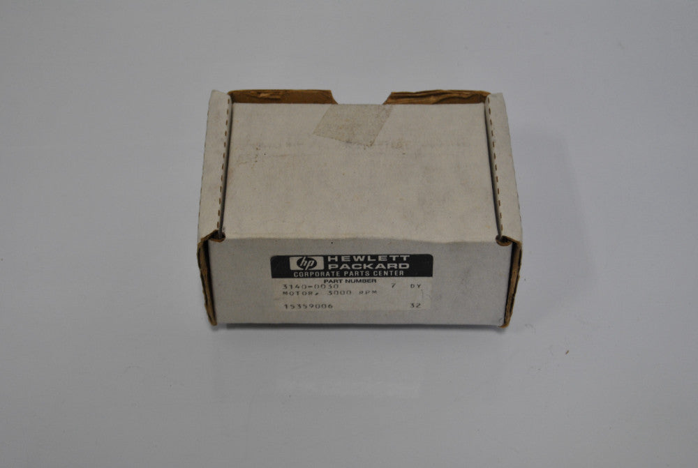IN BOX VINTAGE HP 3000RPM FAN MOTOR 3140-0030 115V (S17-2-3D)