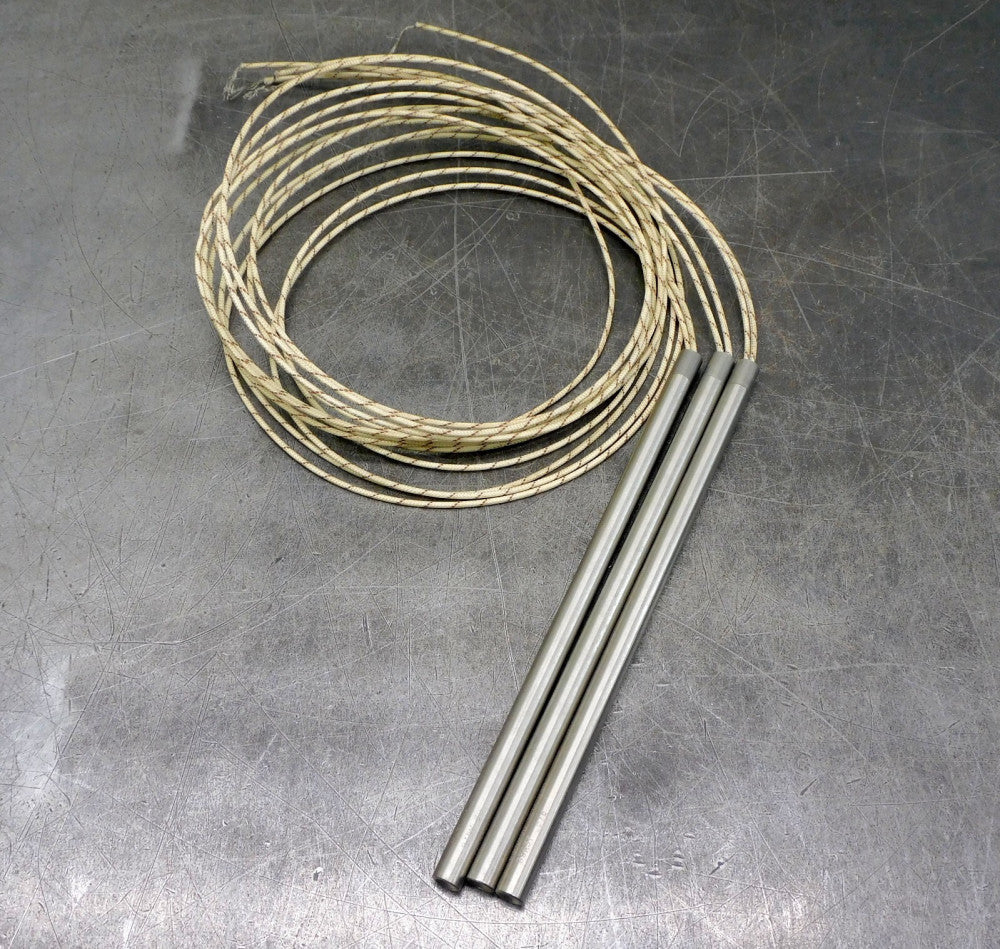 Watlow Fire Rod G8A37-E48 Heater 240V 600W Heating Element Lot of Three (3)