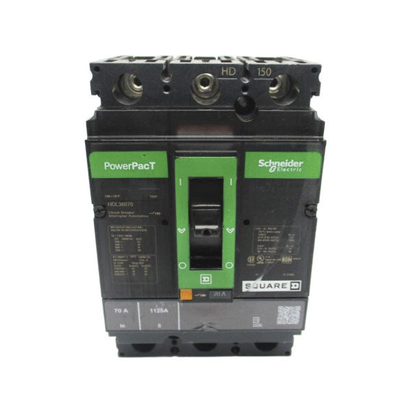 SQUARE D HDL36070 600V 70A (GREEN) NSNP