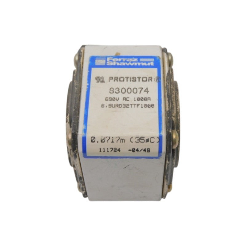 FERRAZ 6.9URD32TTF1000 S300074 690VAC 1000A (0.0717M) NSNP