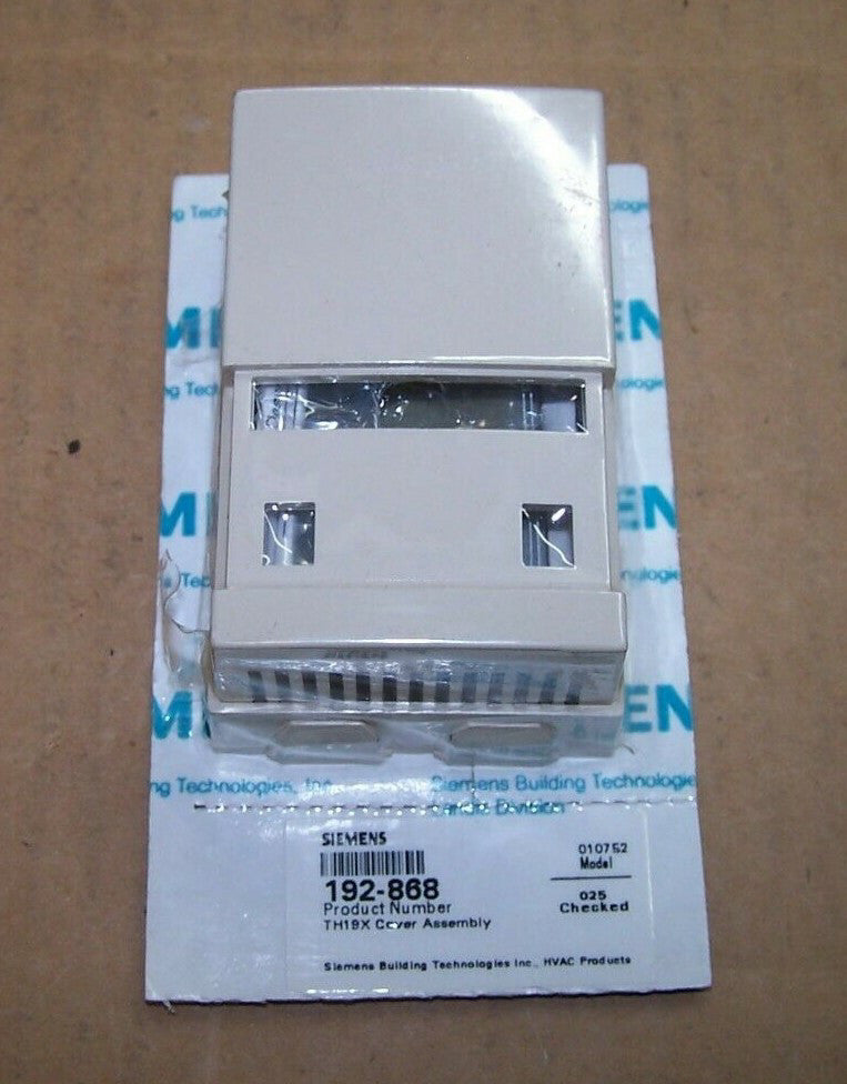 NEW SIEMENS RETROLINE RETROSTAT COVER KIT BEIGE 192-868