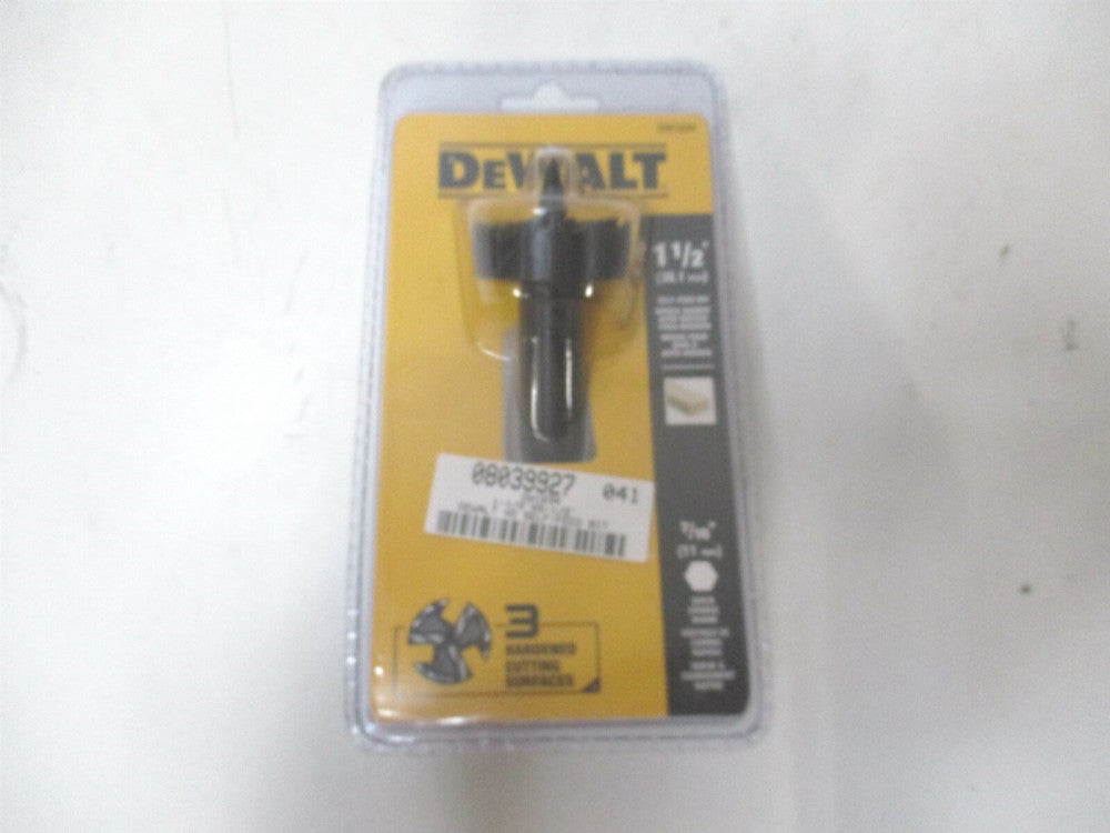 Dewalt (DW1634) 1-1/2 Inch Drill Bit with 7/16" Ball Groove Shank