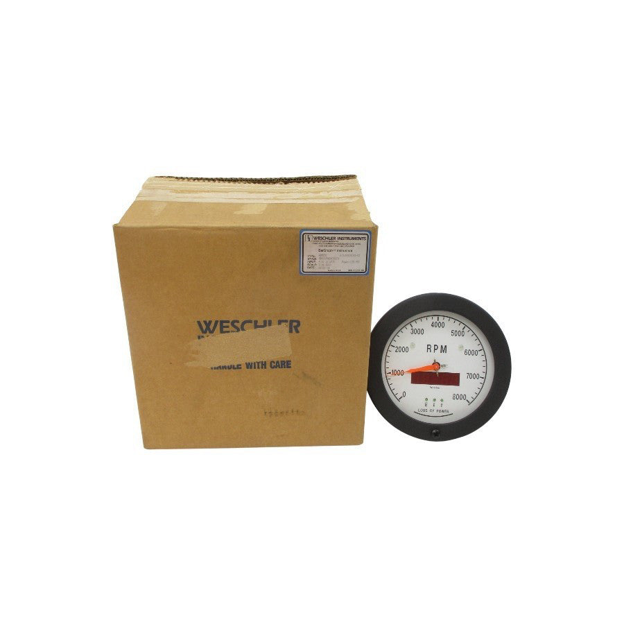 WESCHLER INSTRUMENTS ADM251 UB4XXPAKOXXXXTX 125VDC 0-8000RPM NSMP