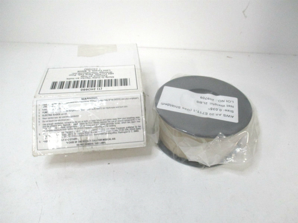 (24D980) 0.035 in Flux Core Carbon Steel Mig Welding Wire Spool