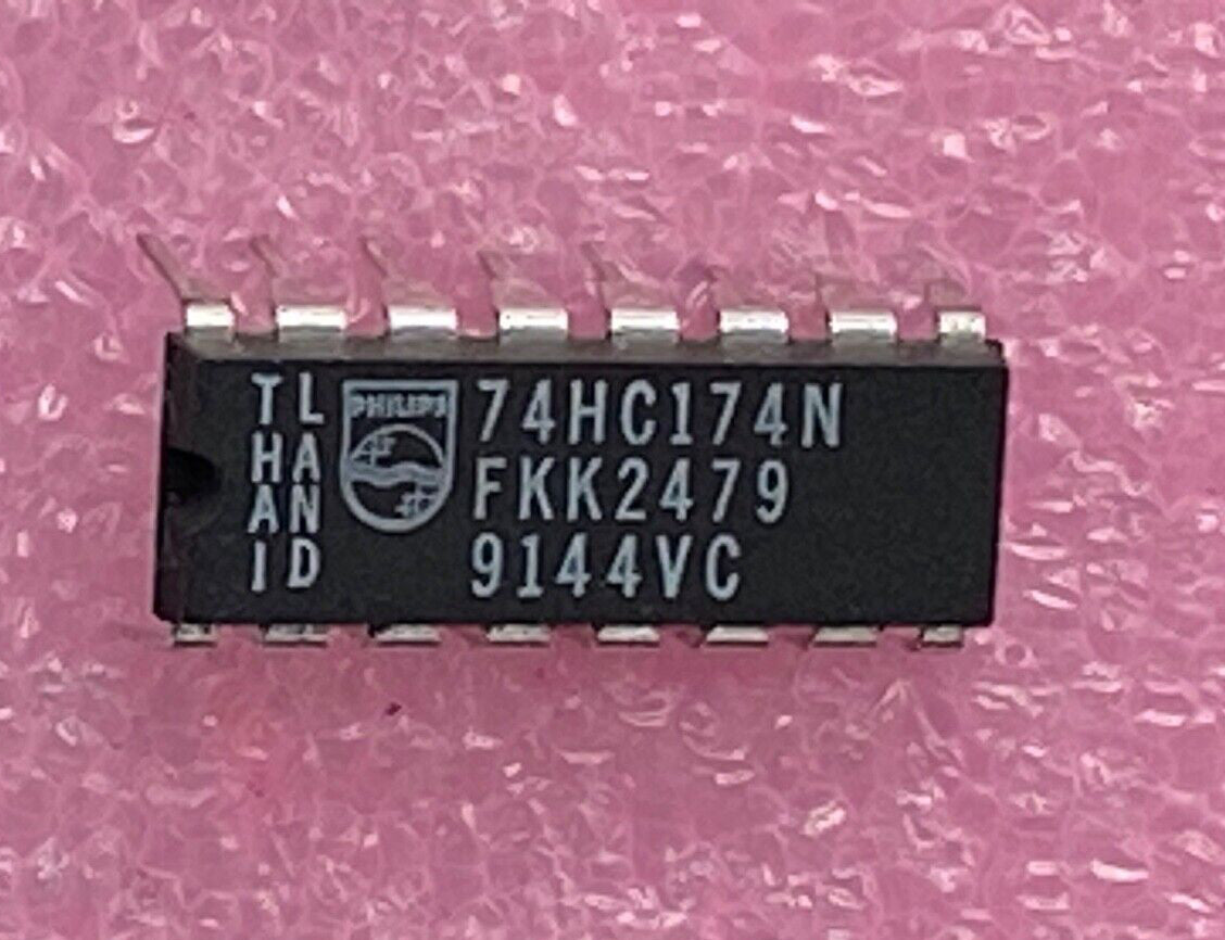 Philips 74HC174N hex-D type Flip-flop positive edge Integrated Circuit
