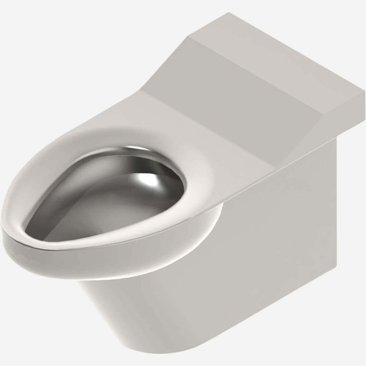 ACORN Secur-Care LR2141-W-2-RM Ligature Resistant Siphon Jet Toilet, Stainless
