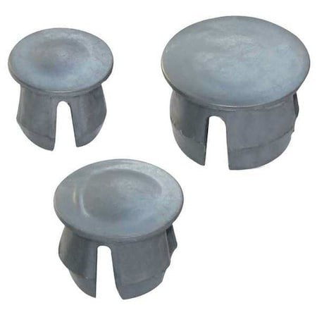 Zoro Select 30Lx17 Structural Pipe Fitting, Plug, Plastic, 2 In Pipe Size