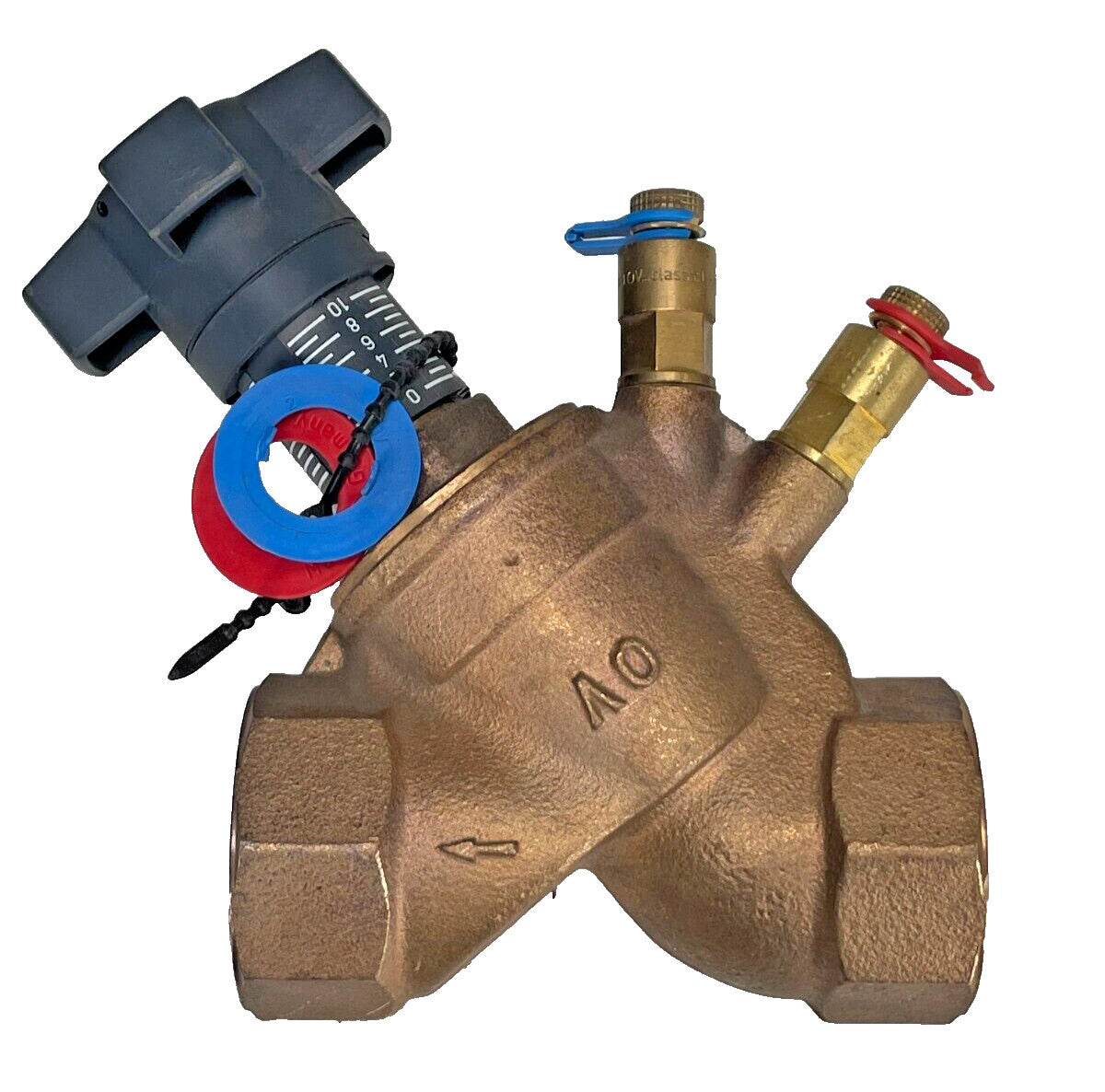 OVENTROP 1061012 Hydrocontrol VTR Bonze Balancing Valve 1-1/2" NPT Threads
