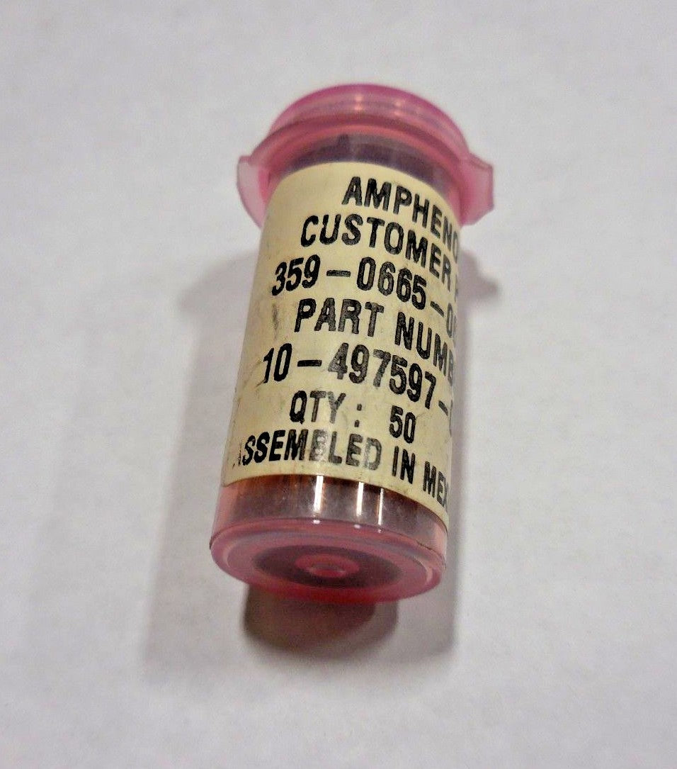 Amphenol Aerospace 10-497597-025 Circular Contact Pin/ Socket (Qty: 50)