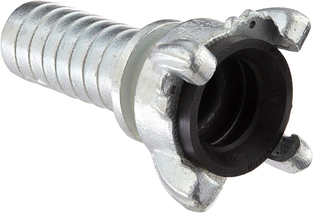 DIXON AM26 Air King 2" Plated Air Hose Fitting 4-Lug Quick Connect x Hose Shank