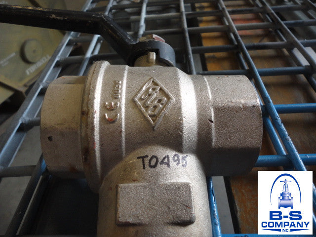 Stainless Steel Ball Valve CW617N 2" 150 600CWP Female Threaded