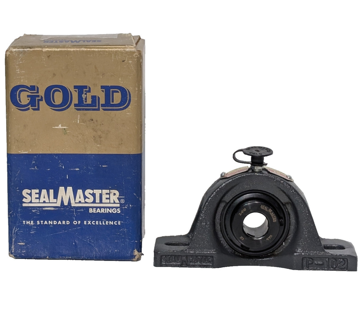 Emerson Seal Master NPL-10 5/8" Gold Line Set Screw Pillow Block Bearing 700566