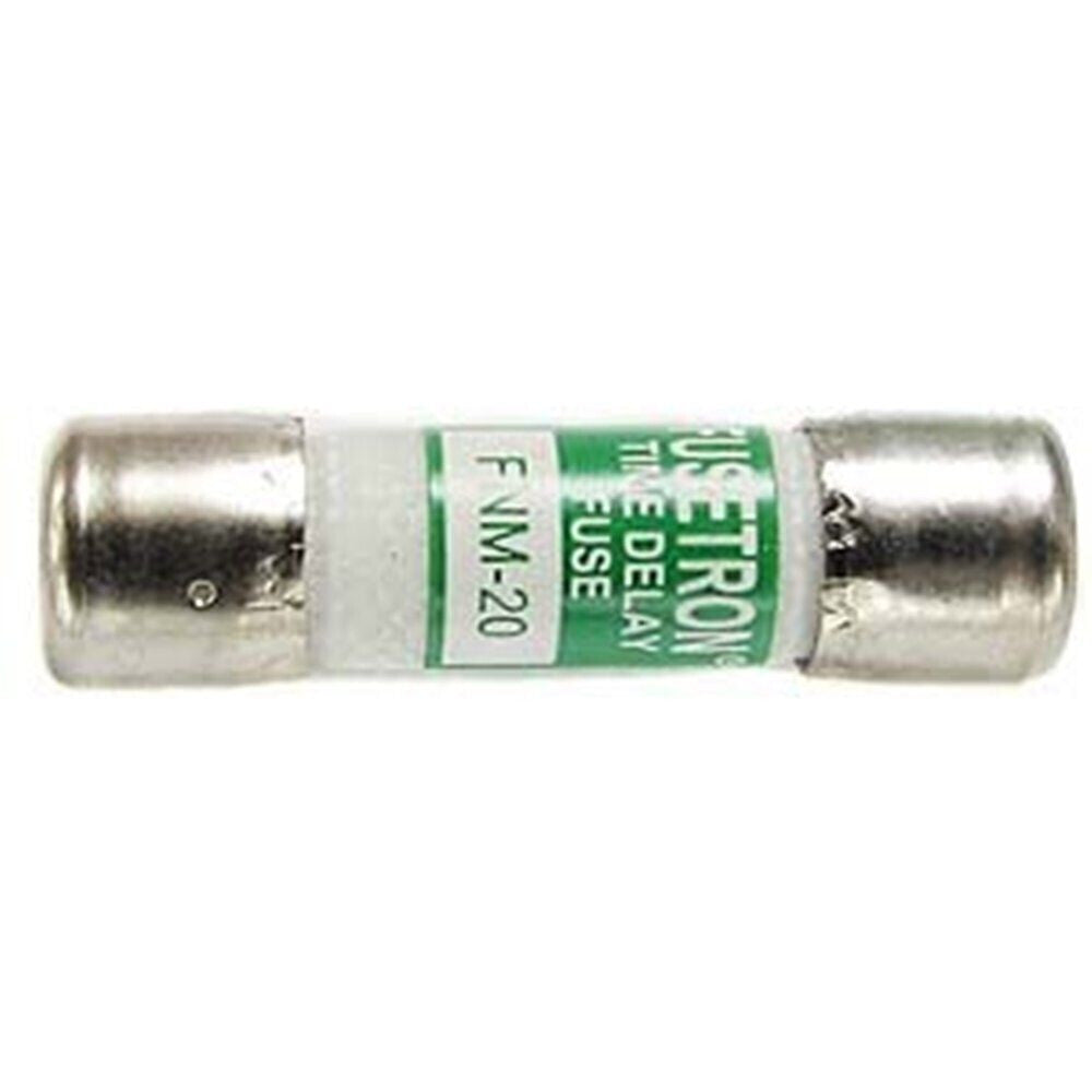 BUSSMAN FNM-20 TIME DELAY FUSE 500 VAC 20 AMP LOT OF 5