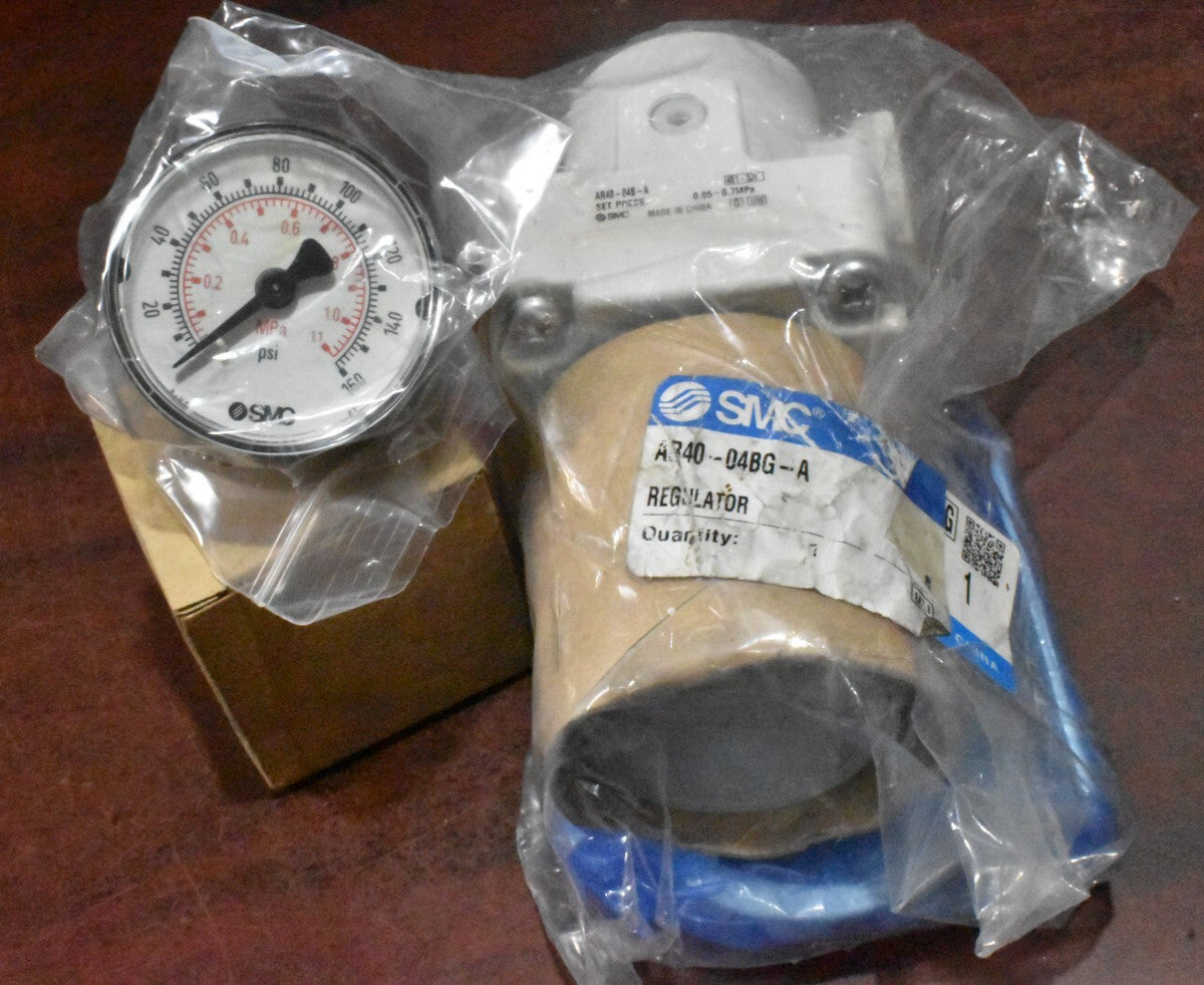 SMC AR40-04BG Regulator AR40-04B-A with Gauge
