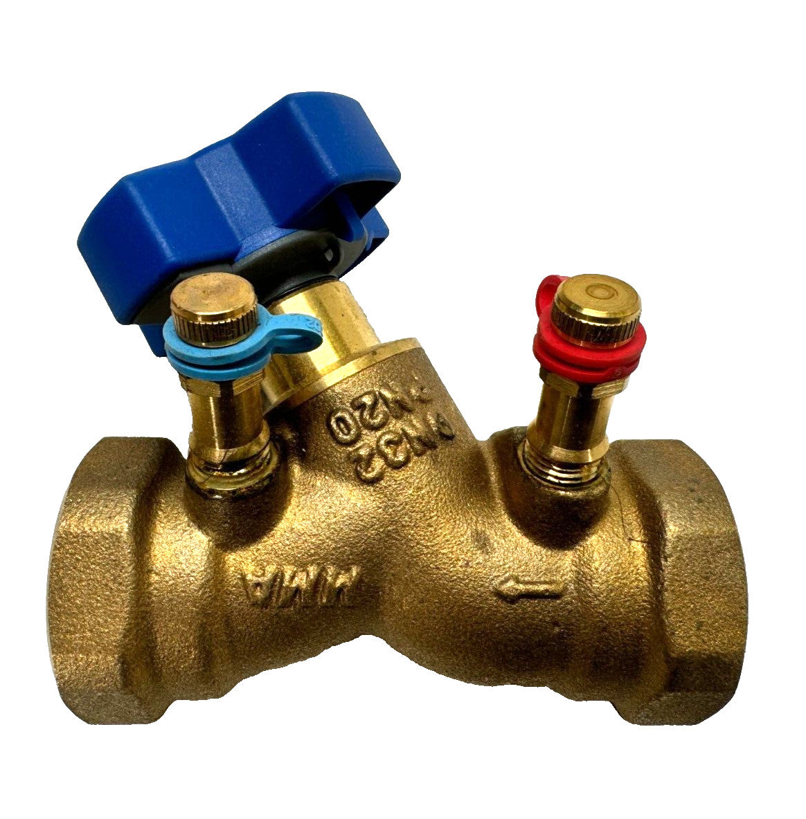 065F8968 DANFOSS STV 1-1/4" NPT Thread End Balancing Valve, Brass