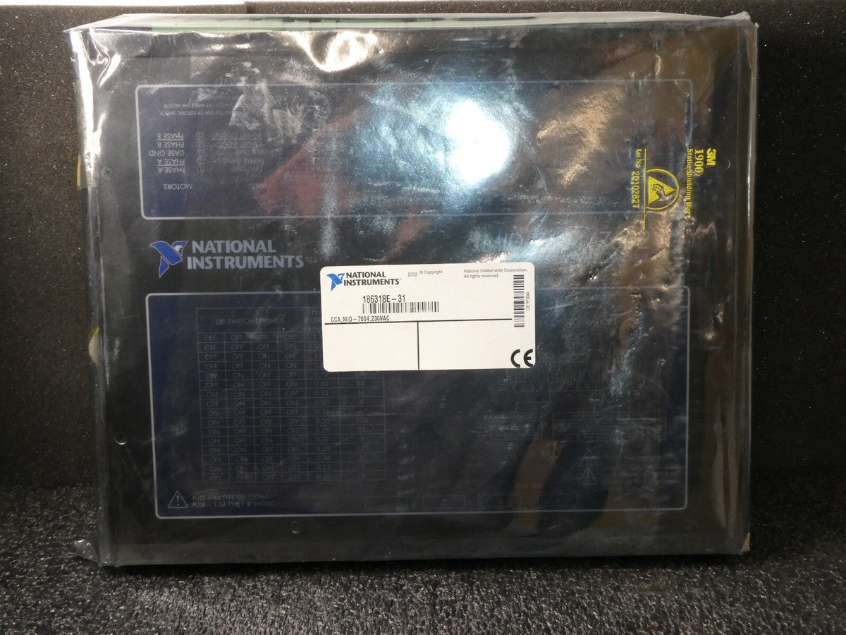 National Instruments MID-7604/7602 4-Axis Stepper Motor Driver 186318E-31