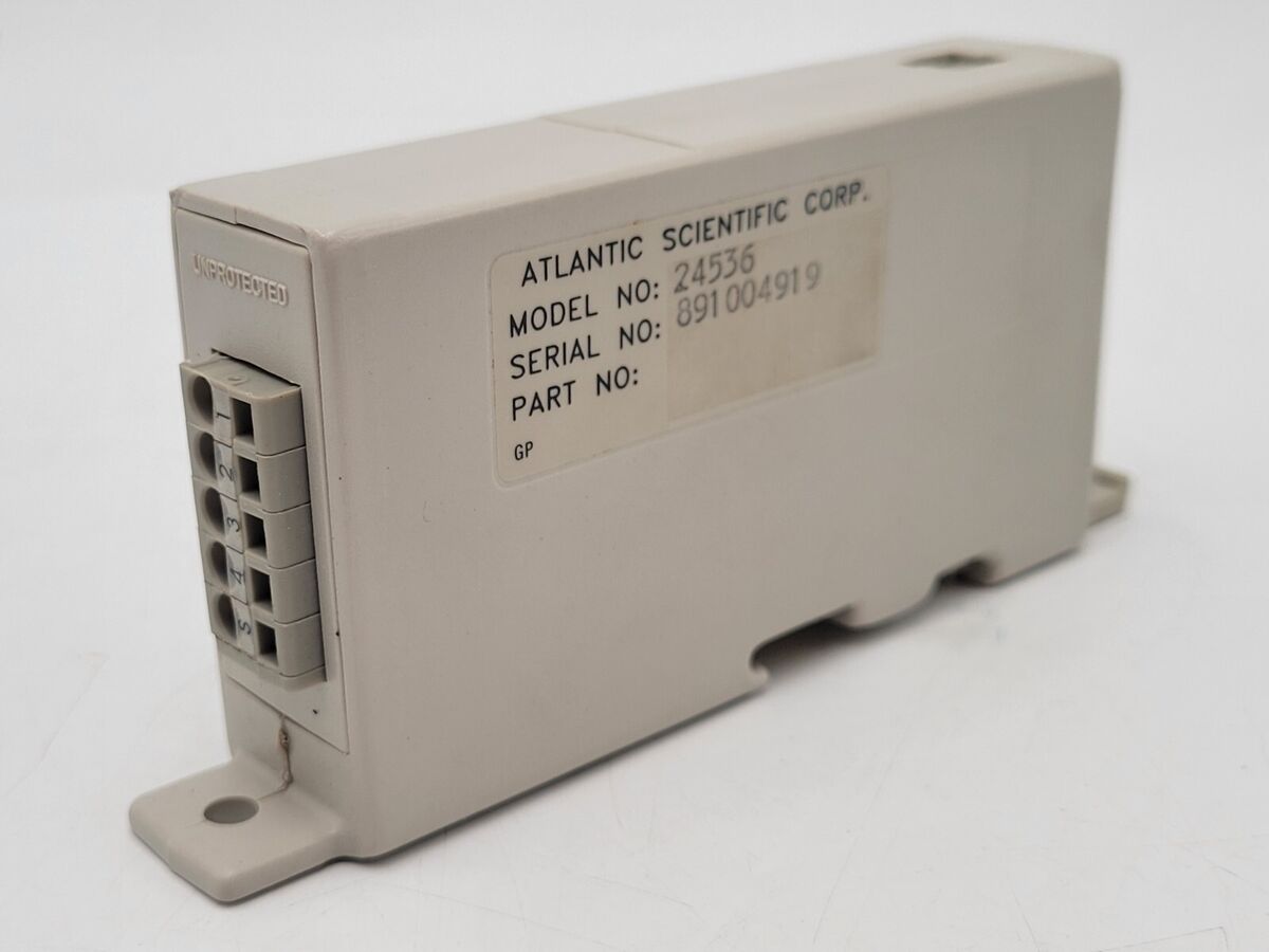 Atlantic Scientific Corp 24536 Surge Protector 200VDC DIN Rail Ground Mount ZBS