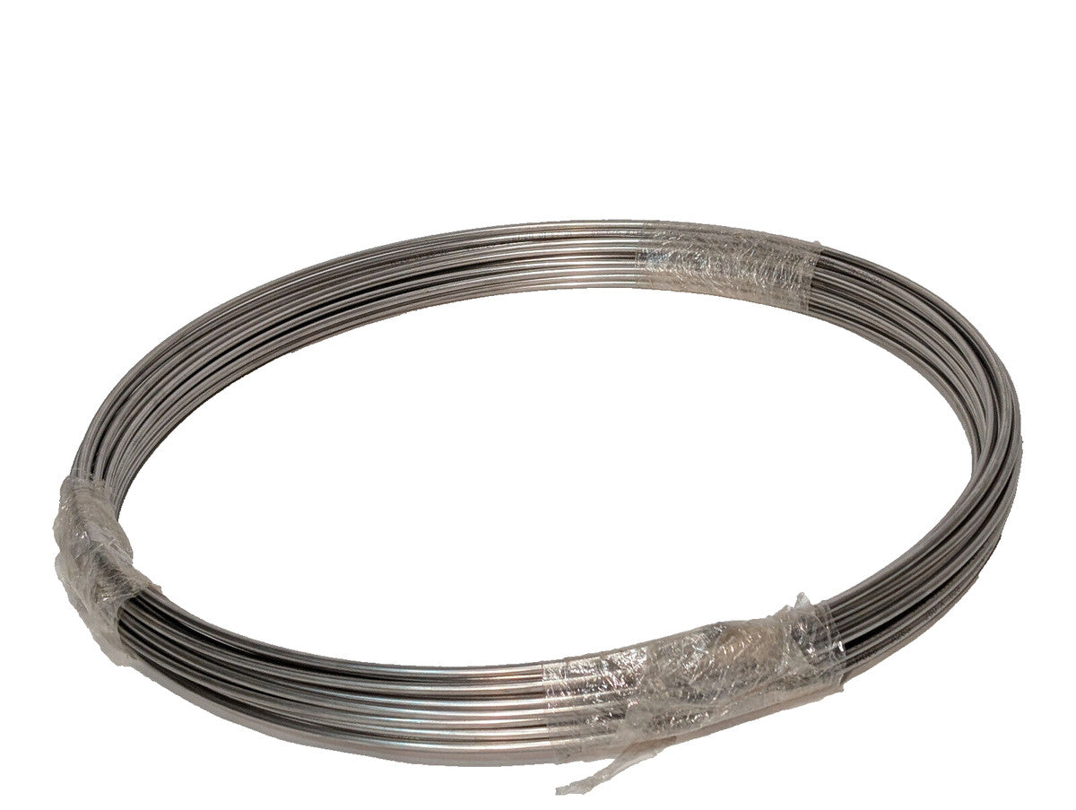 McMaster-Carr 8989K931 Welded Type 304 Stainless Steel Tubing 1/4"OD, 100ft Coil
