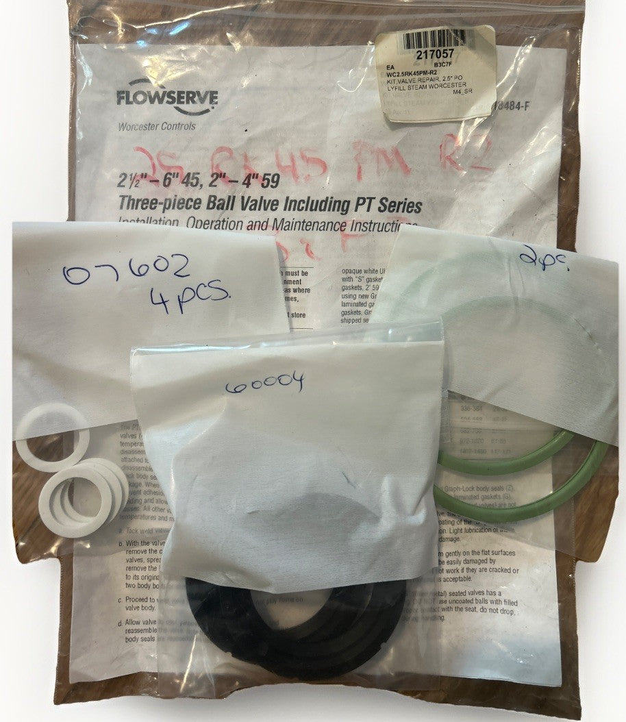 Worcester Controls RK45PM-R2 2.5” Valve Repair Kit. Free Shipping! G6