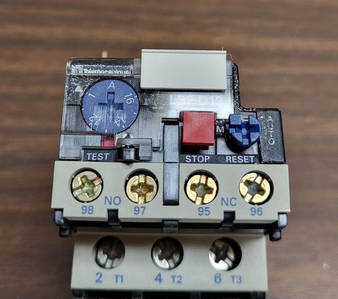 TELEMECANIQUE LR2-D1306 OVER LOAD RELAY 1-1.6AMP