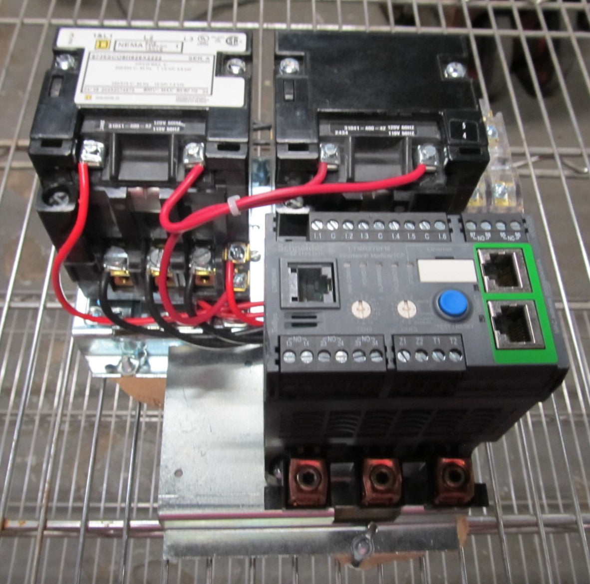 Square D 8736SCO8H626X2222 Rev. Contactor, Schneider LTMR27EFM & 31041-400-42