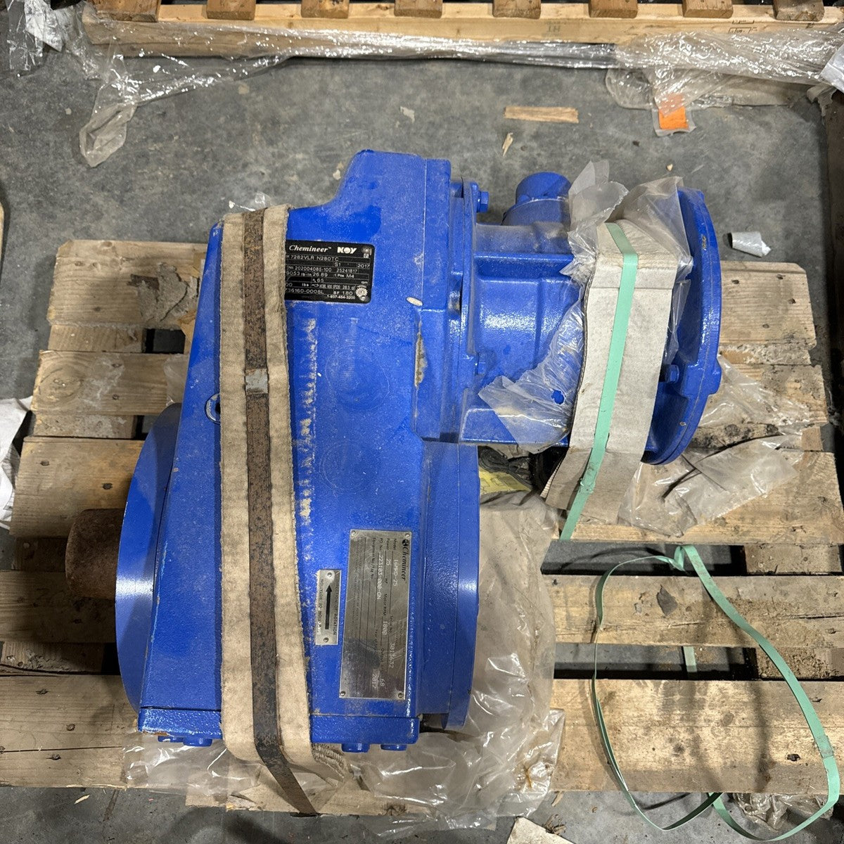 NORD GEAR Sk 7282 VLR N280TC Offset Gear Box Reducer 26.89:1 1800 To 68 Rpm
