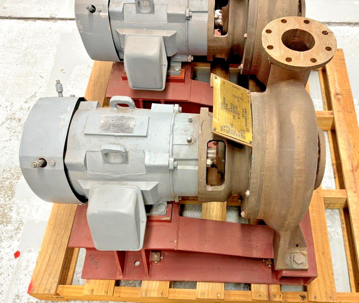 PROSSER / ENPO NSS3131-7-5 Heavy Duty Non-Clog Centrifugal Marine Type Pump