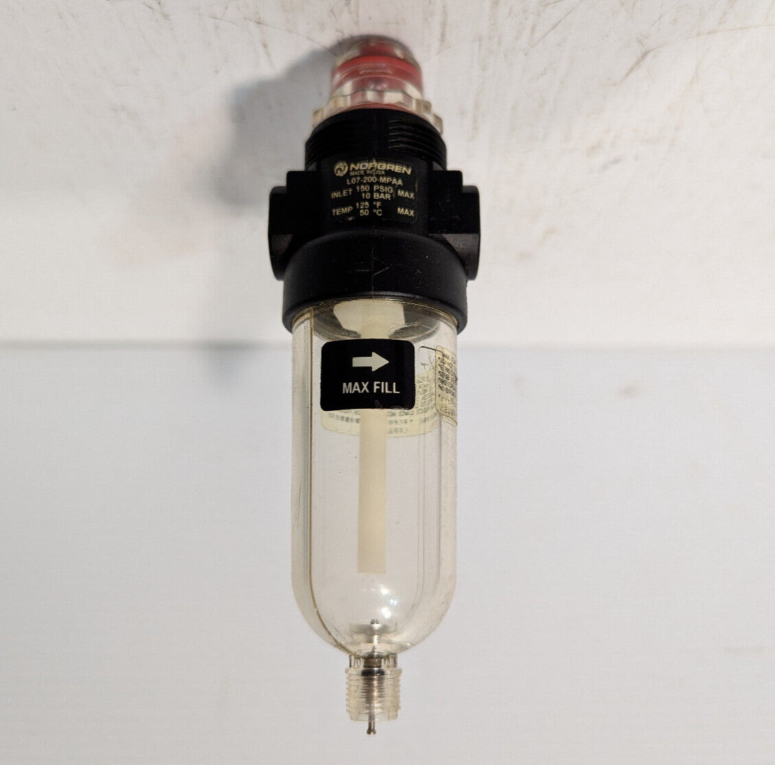 Norgren L07-200-MPAA Micro Fog Lubricator, 150 PSIG, 125°F Max