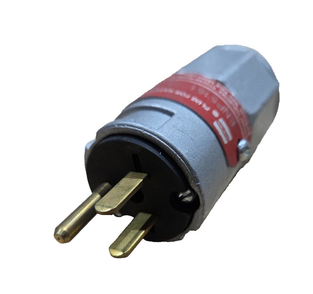 Crouse Hinds ENP5151 Plug For Hazardous Locations 15A 125VAC NEW OUT OF BOX