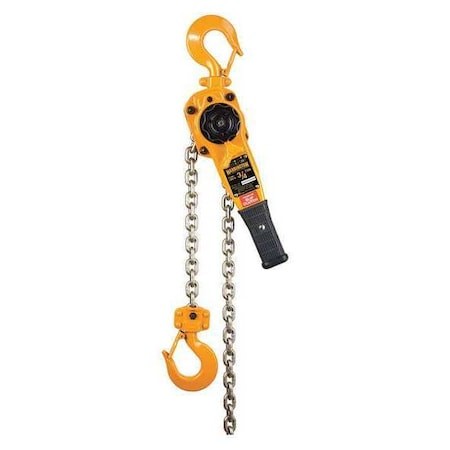 Harrington Lb008-Sc-15 Lever Chain Hoist, 1,500 Lb Load Capacity, 15 Ft Hoist