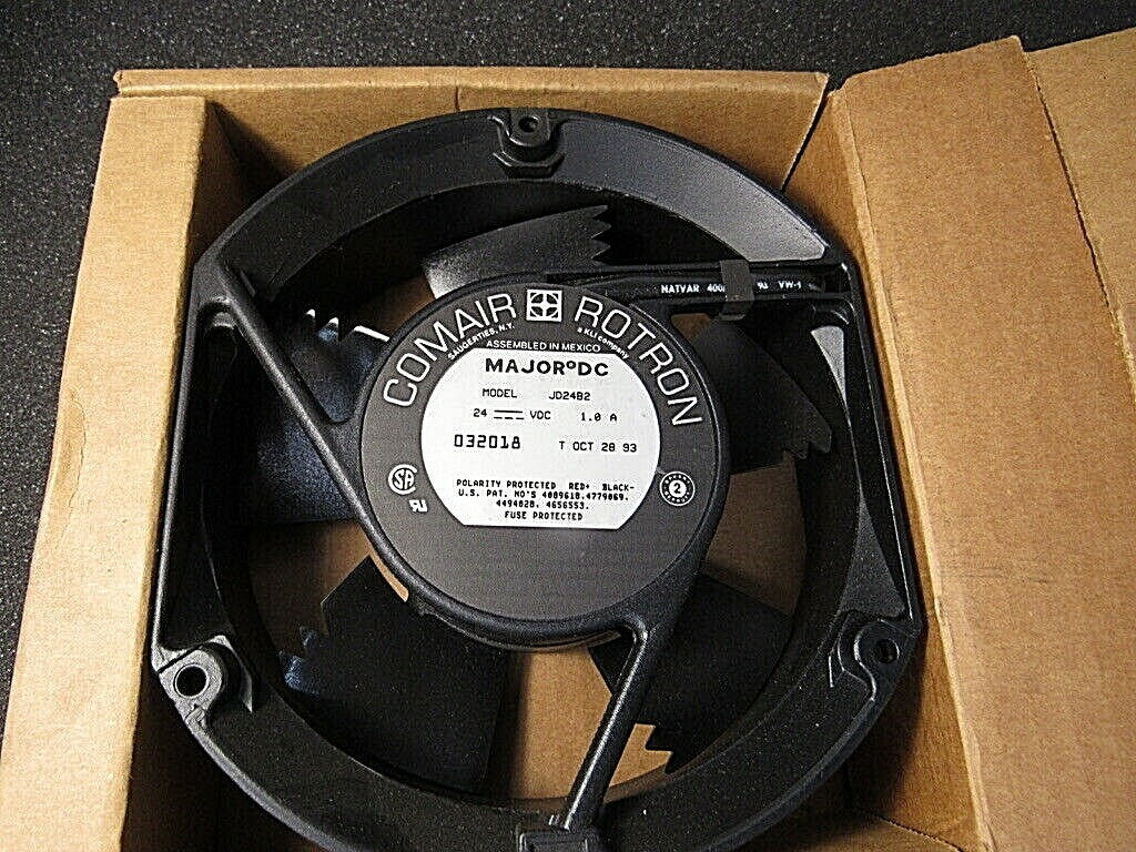 COMAIR ROTRON MAJOR Model JD24B2 032018 FAN 24VDC 1.0A