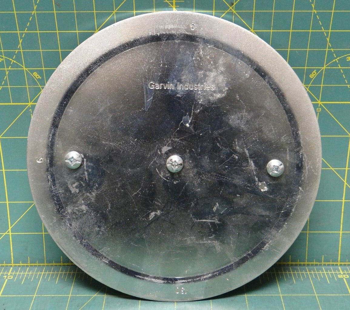 Garvin Industries 130-S Round Steel Cover 7-3/4"