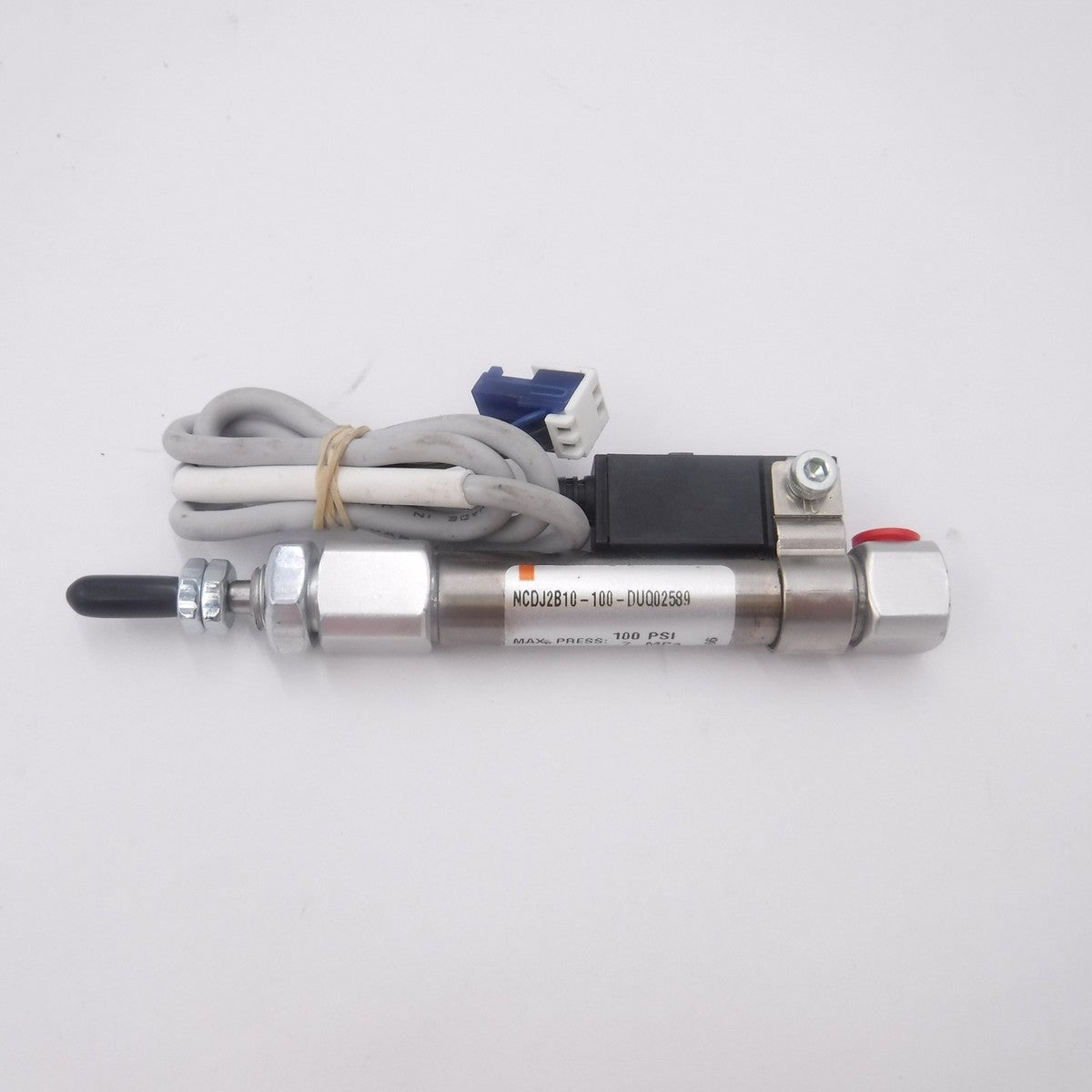 SMC NCDJ2B10-100-DUQ02589 Pneumatic Cylinder with D-H7A1 Auto-Switch