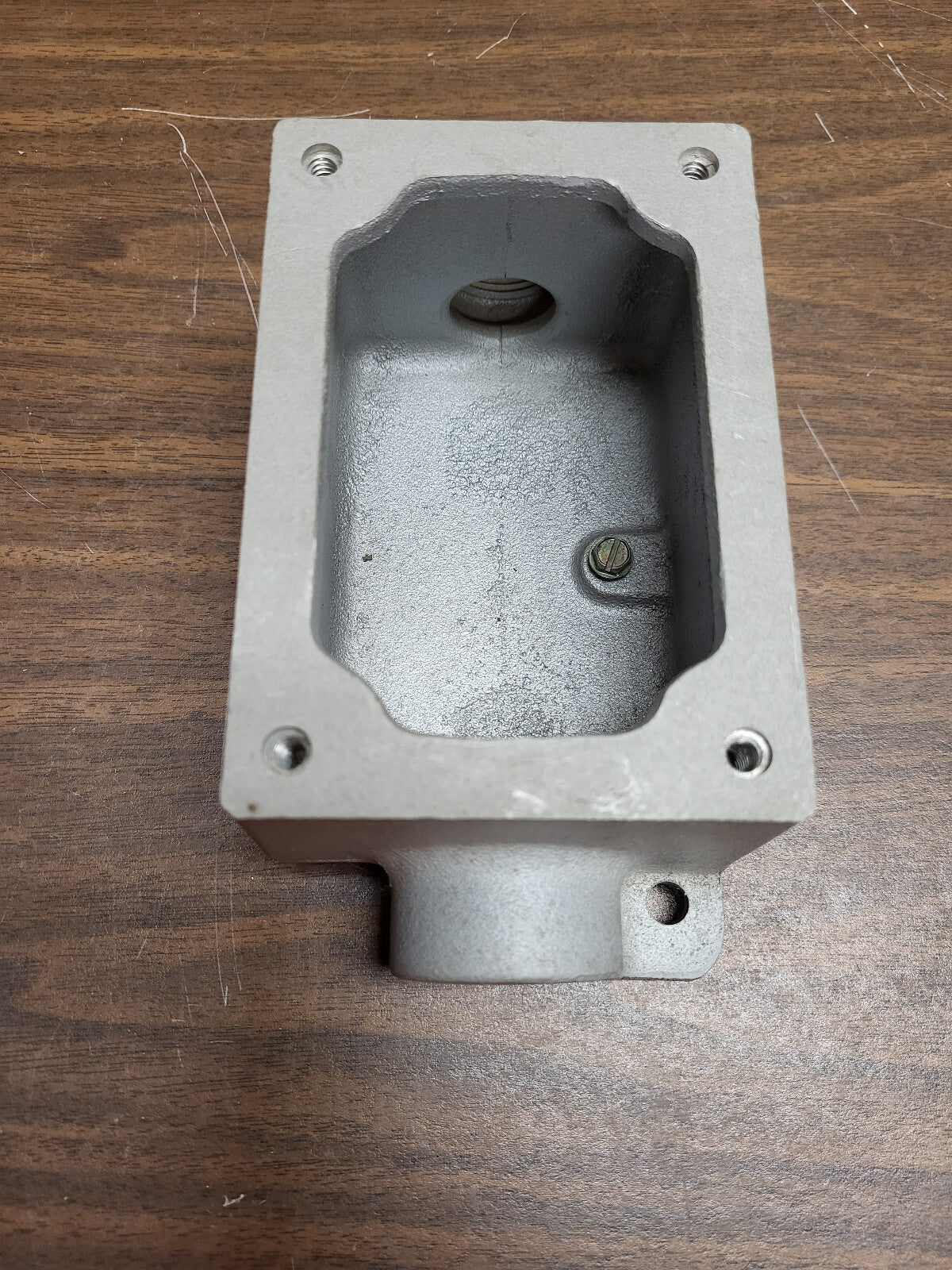 APPLETON EDSC371 EXP PRF BACK BOX 1 GANG 1" FEED THRU ALUMINUM NEW (SEE PICS)