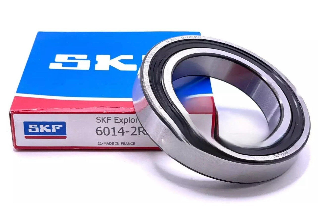 SKF 6014 2RS1 SKF DEEP GROOVE BALL BEARING RUBBER SEALED 70x110x20mm. NEW! BA