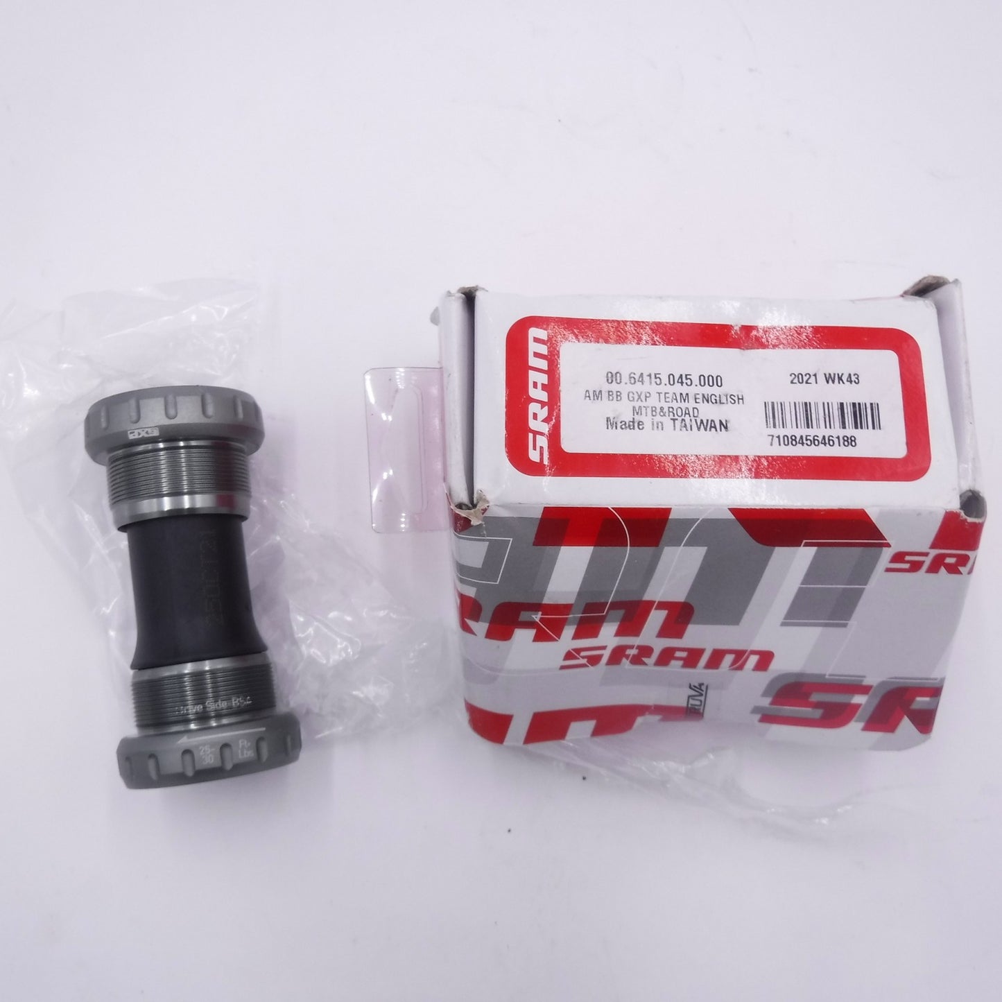 SRAM Team GXP English Threaded Bottom Bracket For 68/73 00.6415.045.000