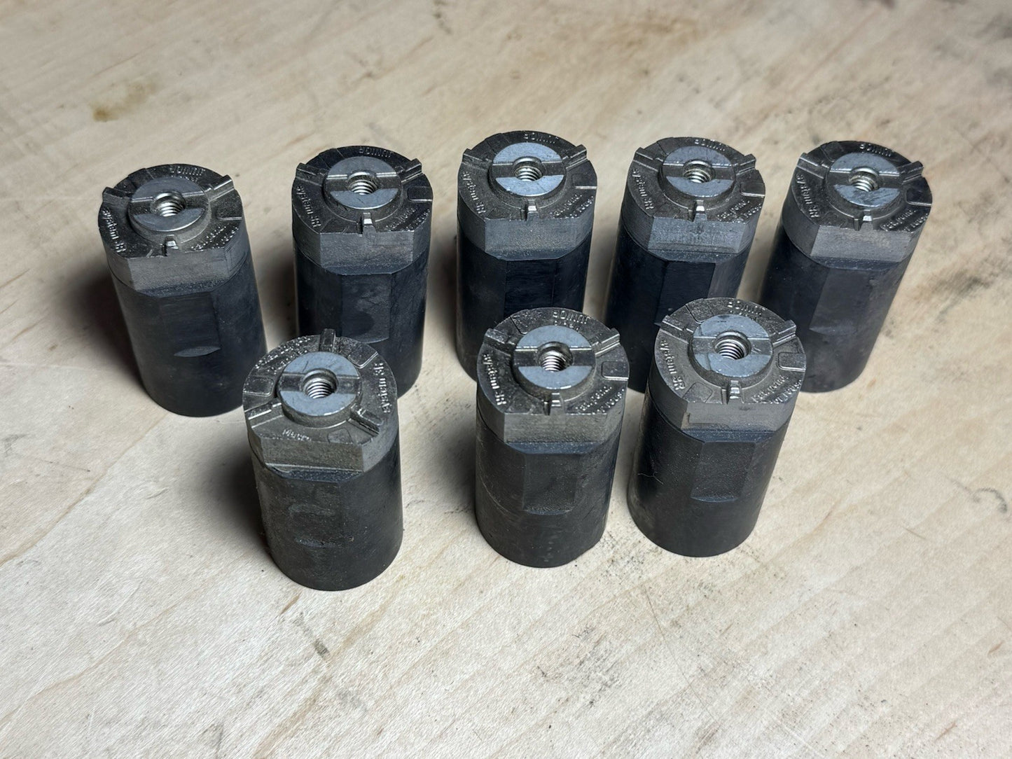 System 3R Macro Junior Ready To Run Graphite Blanks Mounted To Coin 8 Pieces