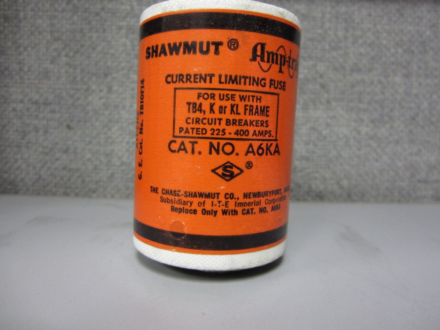 Shawmut Amp-trap CAT. No. A6KA , AT1-CJ12
