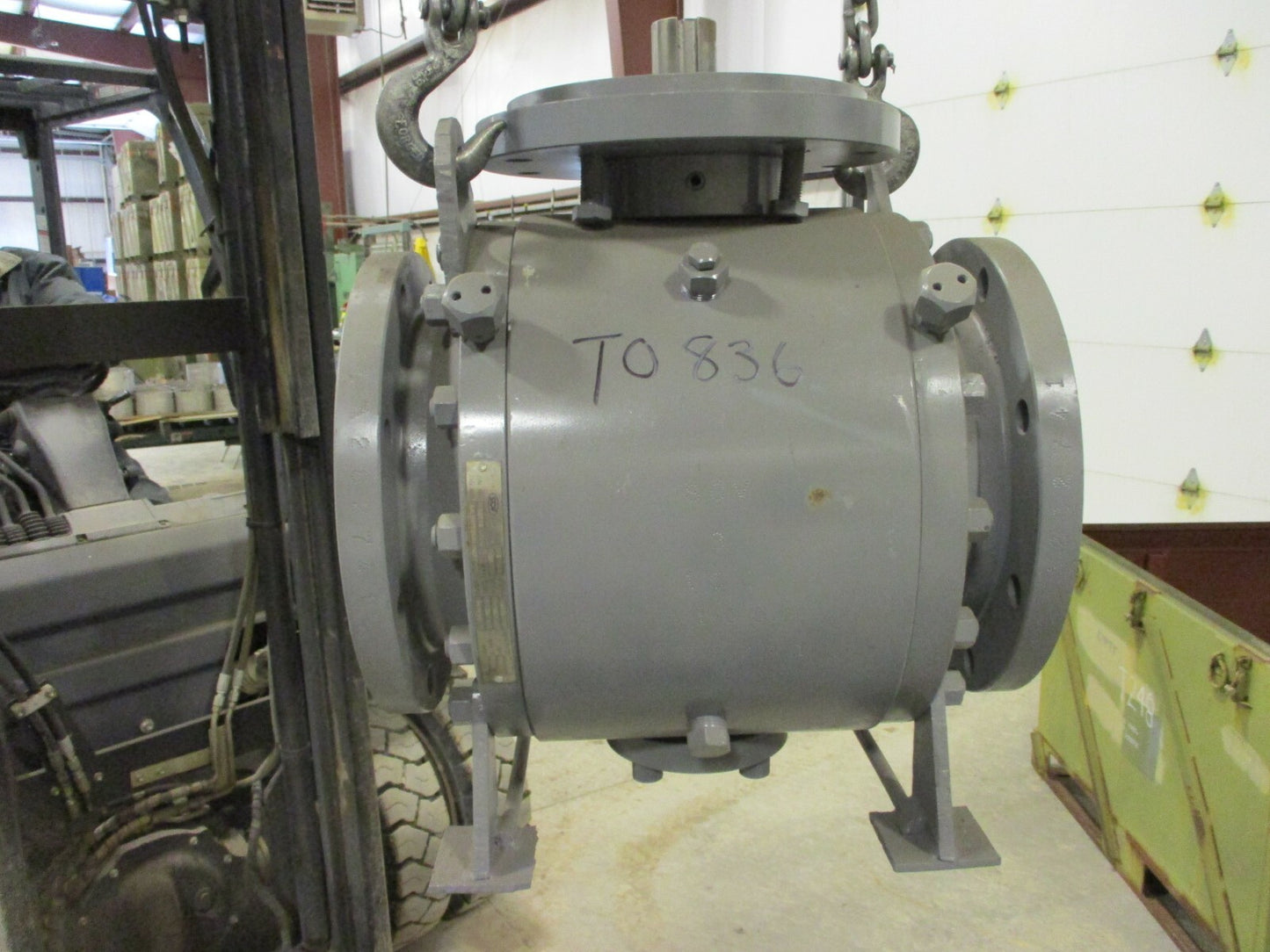 Ball Valve SCV 8" CL150 RF Flanged Full Port Trunnion Bare Stem BAL0801B1341RBFT